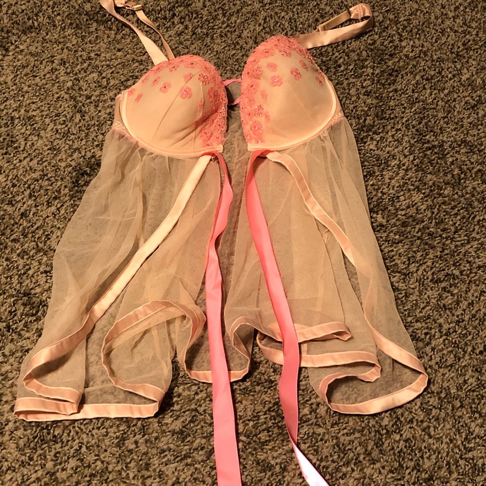 Babydoll Lingerie Top & Panties